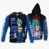 DRAGON BALL Vegeta Blue Zip Up Hoodie