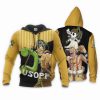 ONE PIECE Usopp Yellow Pullover Hoodie