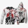ONE PIECE Monkey D Luffy Japanese Style Zip Up Hoodie