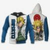 NARUTO Minato Namikaze Zip Up Hoodie V1