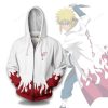 NARUTO Minato Namikaze Zip Up Hoodie V2