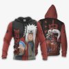 NARUTO Jiraiya Zip Up Hoodie V3