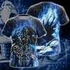 DRAGON BALL Vegeta Glowing Blue T-Shirt