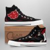 NARUTO Itachi Uchiha Jutsu High Top Shoes