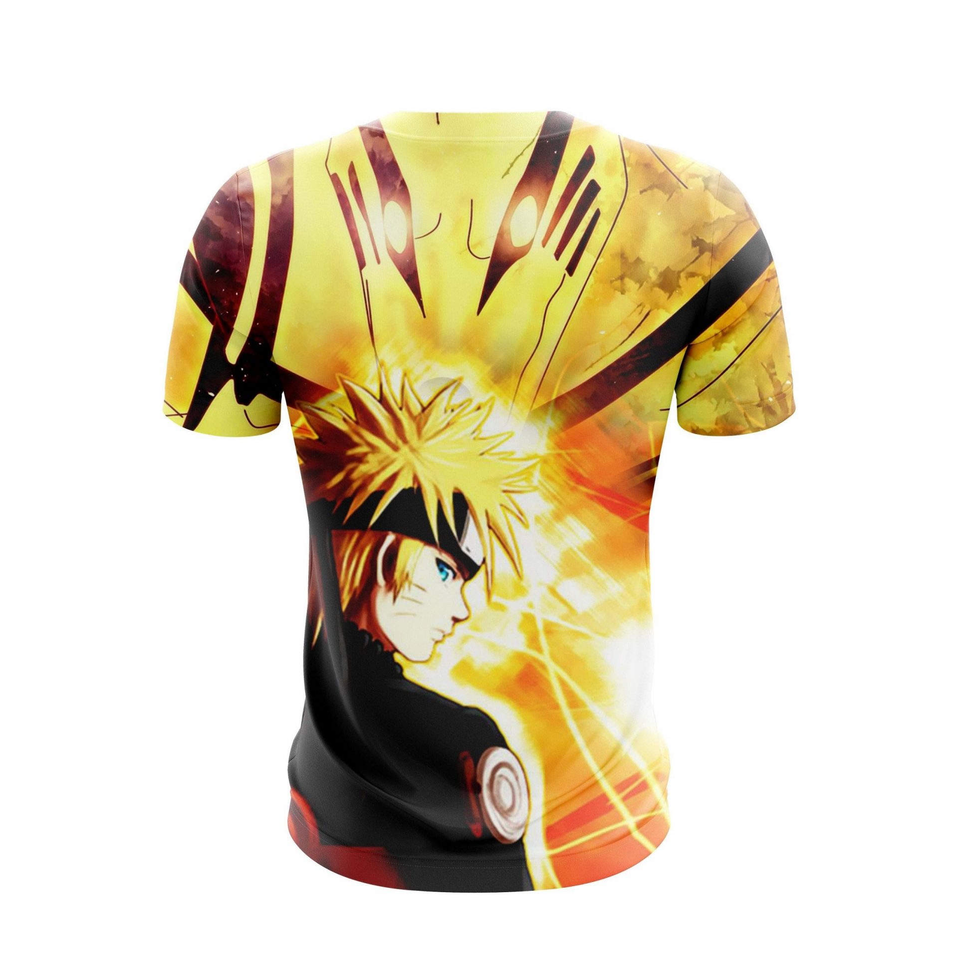 Naruto Uzumaki And Fox Kurama Kyuubi T-Shirt Naruto Uzumaki And Fox Kurama Kyuubi T-Shirt