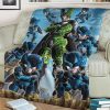 DRAGON BALL Perfect Cell And Cell Junior Fleece Blanket