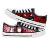 NARUTO Sasuke Uchiha Crows Low Top Shoes