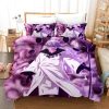 NARUTO Madara Uchiha Purple Eyes Six Paths Sage Mode Bedding Set