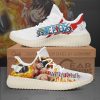 ONE PIECE Monkey D Luffy Yeezy Boost Sneakers V1