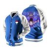 NARUTO Sasuke Uchiha Mangekyou Susanoo Blue Baseball Jacket