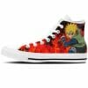 NARUTO Minato Namikaze High Top Shoes V1