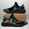 ONE PIECE Brook Yeezy Boost Sneakers V1
