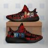 ONE PIECE Monkey D Luffy Yeezy Boost Sneakers V1