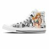 ONE PIECE Nami Manga Style High Top Shoes V2