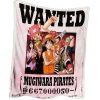 ONE PIECE Monkey D Luffy Wanted Fleece Blanket