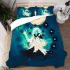 NARUTO Madara Uchiha Awakened Rinnegan Blue Bedding Set