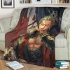 ONE PIECE Roronoa Zoro Fleece Blanket V3