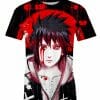 NARUTO Sasuke Uchiha The Blood Eyes T-Shirt