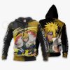 NARUTO Minato Namikaze Yellow Pullover Hoodie V4