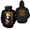 Naruto Uzumaki Family Symbol Zip Up Hoodie