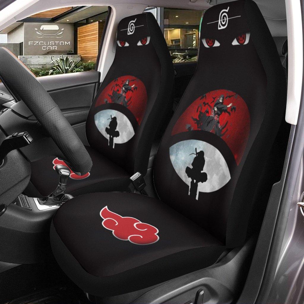 NARUTO Itachi Uchiha Sharingan Eyes Car Seat Covers NARUTO Itachi Uchiha Sharingan Eyes Car Seat Covers