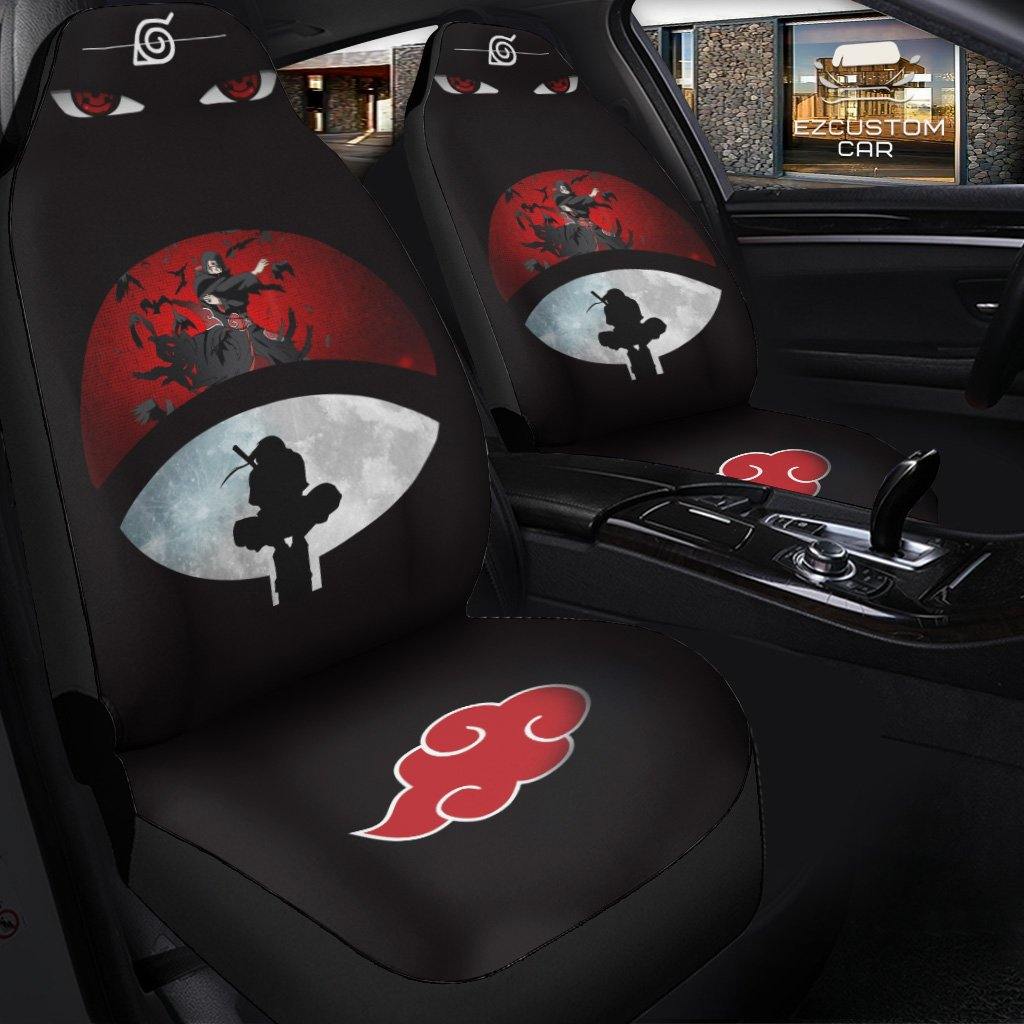NARUTO Itachi Uchiha Sharingan Eyes Car Seat Covers NARUTO Itachi Uchiha Sharingan Eyes Car Seat Covers