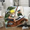 NARUTO Minato Namikaze Fleece Blanket V3