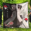 NARUTO Itachi Uchiha And Susuke Uchiha Clan Back To Back Quilt Blanket