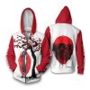 NARUTO Madara Uchiha Ninja Under The Sun Zip Up Hoodie