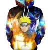Naruto Uzumaki Cosplay Costume Pullover Hoodie