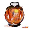 Naruto Uzumaki Nine Tails Power-Up Pullover Hoodie