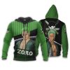 ONE PIECE Roronoa Zoro Zip Up Hoodie V2