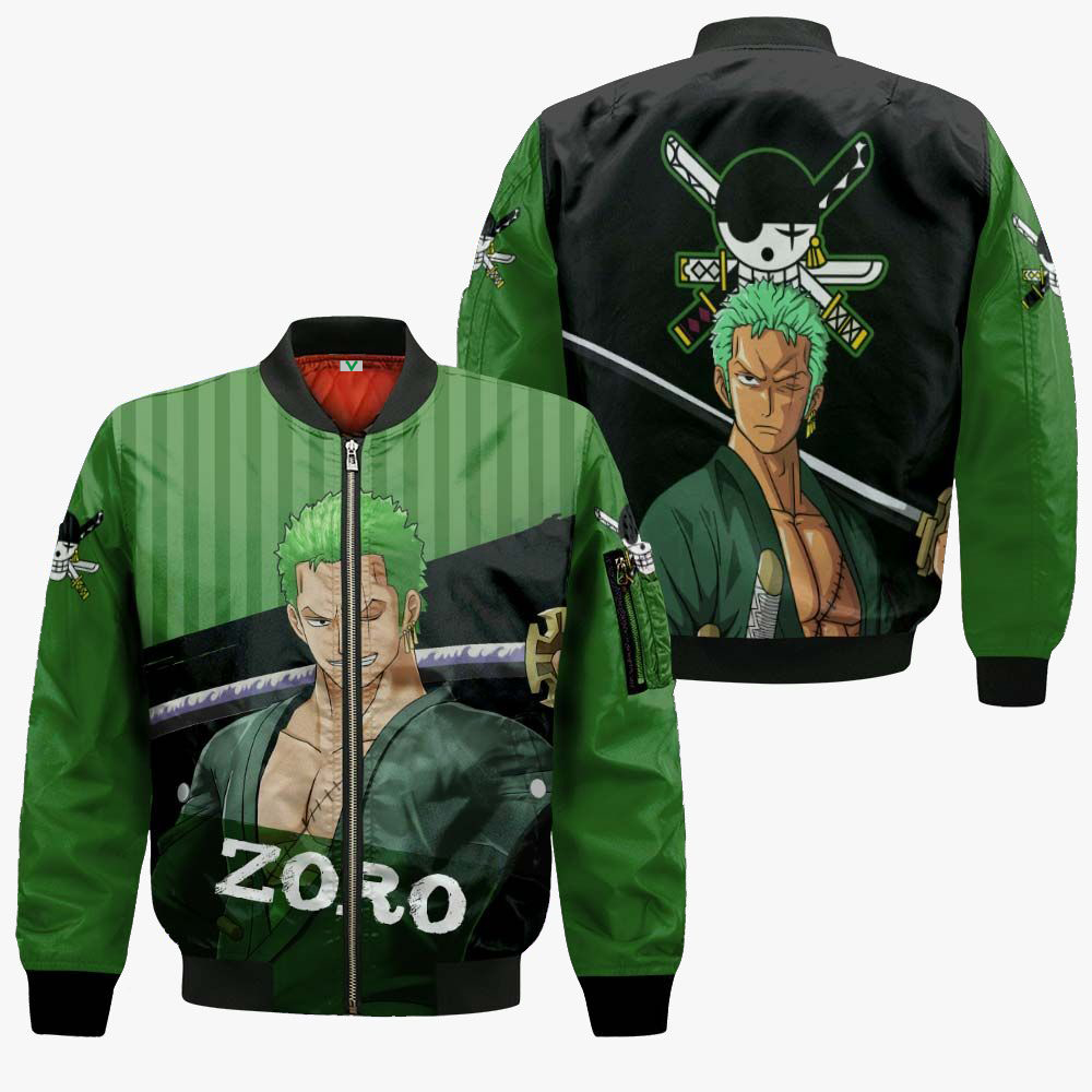 ONE PIECE Roronoa Zoro Bomber Jacket V2 ONE PIECE Roronoa Zoro Bomber Jacket V2