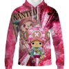 ONE PIECE Tony Tony Chopper Wanted Pullover Hoodie