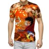 ONE PIECE Monkey D Luffy All Over Print T-Shirt V2