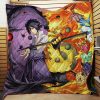 NARUTO Sasuke Vs Naruto Quilt Blanket