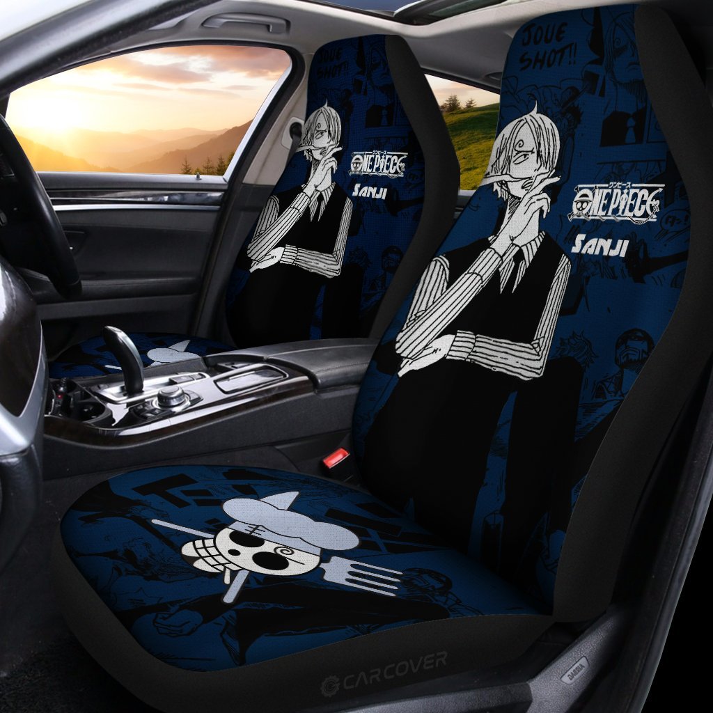 ONE PIECE Vinsmoke Sanji Manga Style Car Seat Covers ONE PIECE Vinsmoke Sanji Manga Style Car Seat Covers