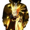 Naruto Uzumaki Cosplay Costume Pullover Hoodie V2