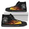 Queen Rock Band Flame High Top Shoes