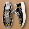 Megadeth Black Yellow Yeezy Boost Sneakers