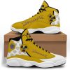 Megadeth Yellow Air Jordan 13 Shoes