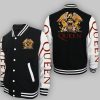 Queen Rock Band Logo Baseball Jacket V1