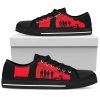 U2 Red Low Top Shoes