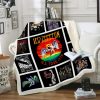 Led Zeppelin US Tour 1975 Fleece Blanket
