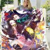DEMON SLAYER Nezuko Kamado and Tanjiro Fleece Blanket V2
