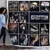 Led Zeppelin Posters Quilt Blanket