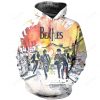 The Beatles Colorful Pullover Hoodie
