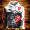 The Rolling Stones Skull Pullover Hoodie