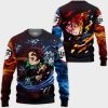 DEMON SLAYER Tanjiro Kamado Water And Sun Breathing Sweatshirt