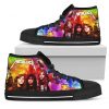 Metallica Colorful High Top Shoes